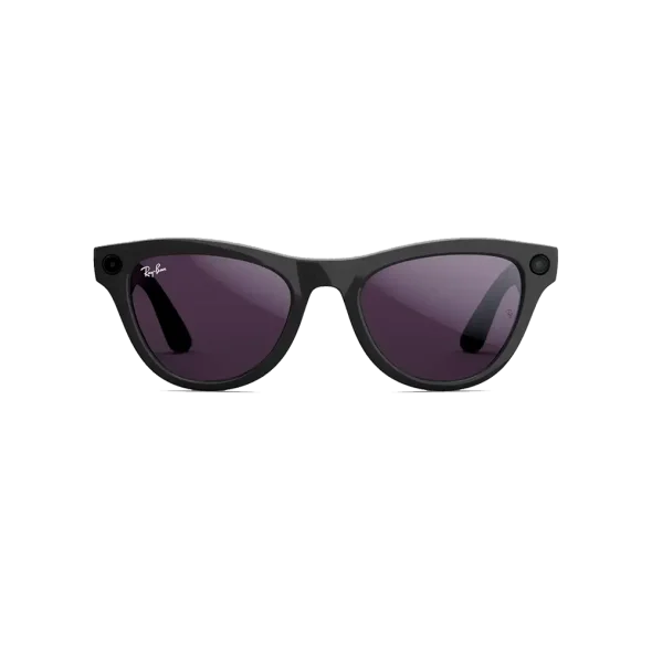 Смарт-окуляри Ray-Ban Meta Skyler Shiny Black/Amethyst Transitions (RW4010 601/CH 52-20) | магазин Apple Grokholsky.com — Фото 3