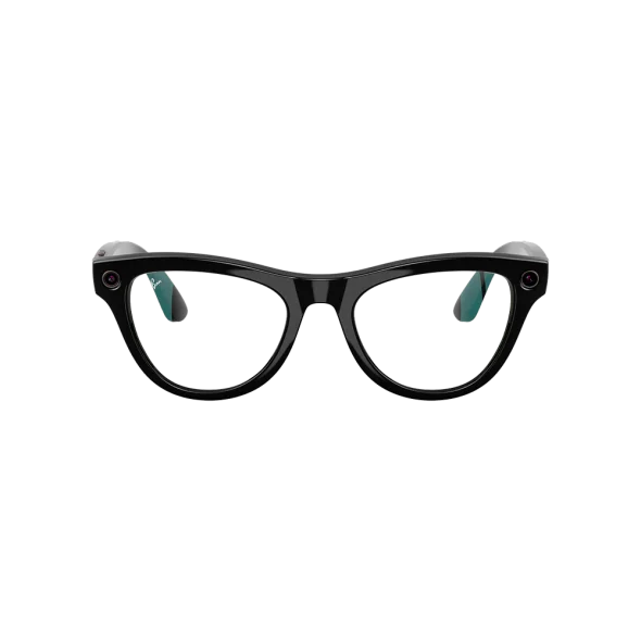 Смарт-очки Ray-Ban Meta Skyler Standard Shiny Black / Clear (RW4010 601/SB 52-20) | магазин Apple Grokholsky.com — Фото 3