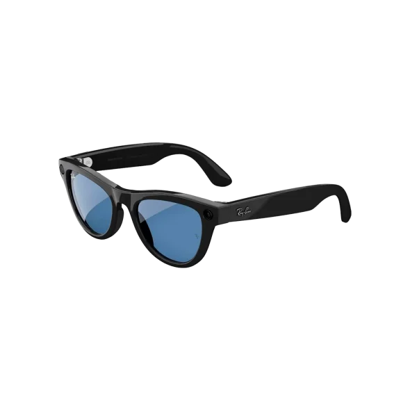 Смарт-очки Ray-Ban Meta Skyler Standard Shiny Black/Transitions Cerulean Blue (RW4010 601/MF 52-20) | магазин Apple Grokholsky.com — Фото 1