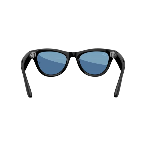 Смарт-очки Ray-Ban Meta Skyler Standard Shiny Black/Transitions Cerulean Blue (RW4010 601/MF 52-20) | магазин Apple Grokholsky.com — Фото 2