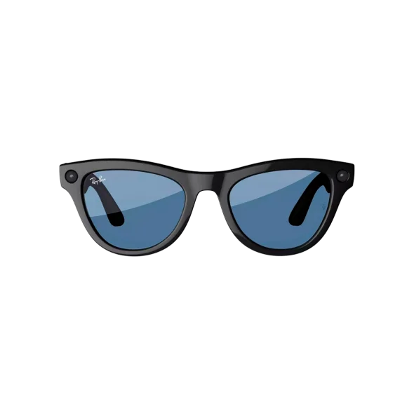 Смарт-очки Ray-Ban Meta Skyler Standard Shiny Black/Transitions Cerulean Blue (RW4010 601/MF 52-20) | магазин Apple Grokholsky.com — Фото 3