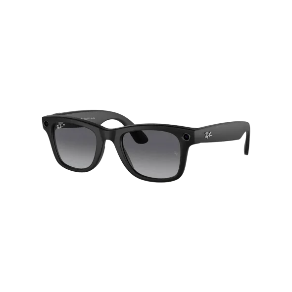 Смарт-окуляри Ray-Ban Meta Wayfarer Gen 2 Large Matte Black Frame / Gradient Graphite Lenses (RW4012 601ST3 53-22) | магазин Apple Grokholsky.com — Фото 1