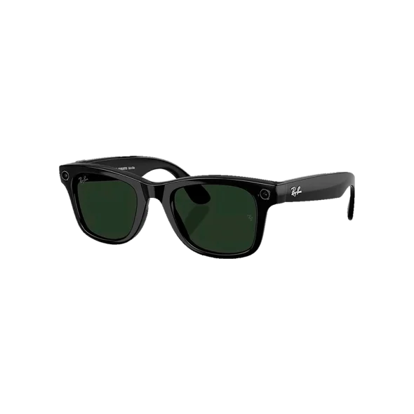 Смарт-очки Ray-Ban Meta Wayfarer Gen 2 Stand.Shiny B. Frame/Clear to Graphite Green Transit.Lens (RW4012 601/1M 50-22) | магазин Apple Grokholsky.com — Фото 1