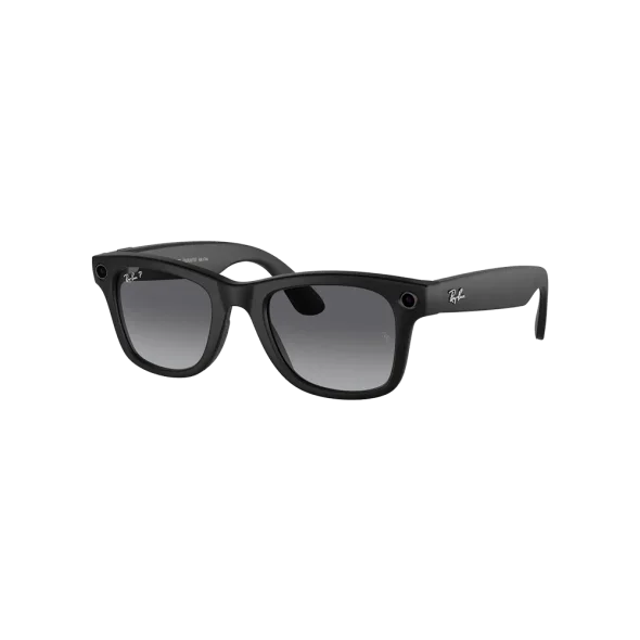 Смарт-окуляри Ray-Ban Meta Wayfarer Matte Black Frame Graphite Lenses (RW4006 601ST3 50-22) | магазин Apple Grokholsky.com — Фото 1