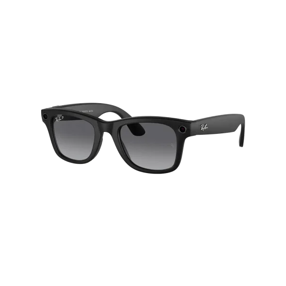 Смарт-окуляри Ray-Ban Meta Wayfarer Matte Black/Graphite (RW4008 601ST3 53-22) | магазин Apple Grokholsky.com — Фото 1