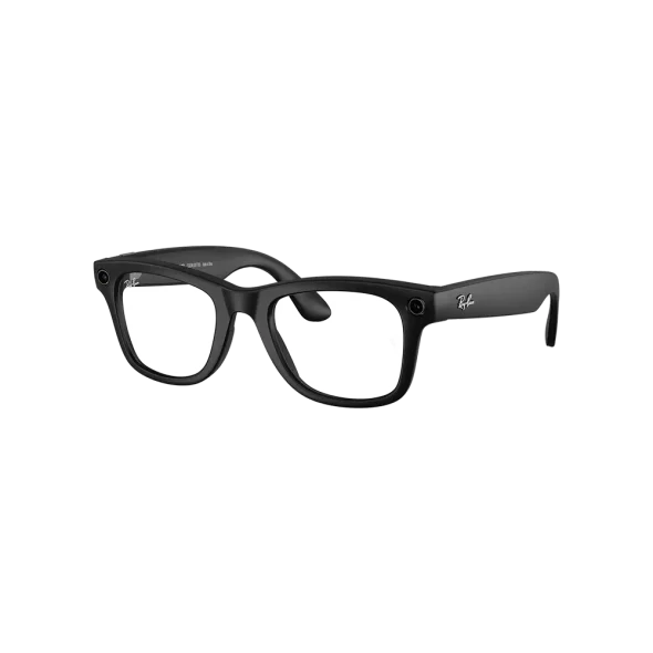 Смарт-окуляри Ray-Ban Meta Wayfarer Standard - Matte Black / Clear to Graphite Green Transitions (RW4006 601S1M 50-22) | магазин Apple Grokholsky.com — Фото 1
