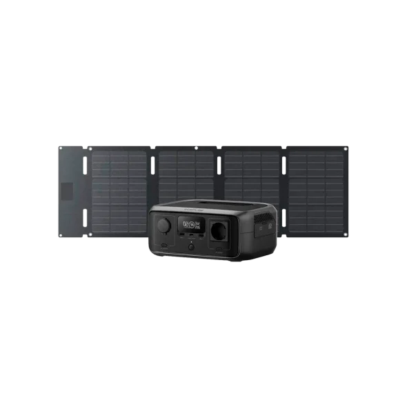 Зарядна станція EcoFlow RIVER 3 UPS with Solar Panel 45w (EF-PR705-UPS-B-45W-EU) | магазин Apple Grokholsky.com — Фото 1