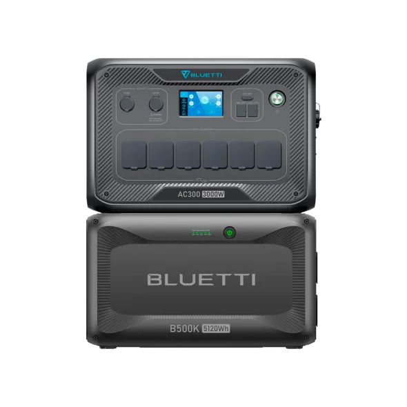 Комплект зарядной станции BLUETTI AC300 + battery module B500K | магазин Apple Grokholsky.com — Фото 1