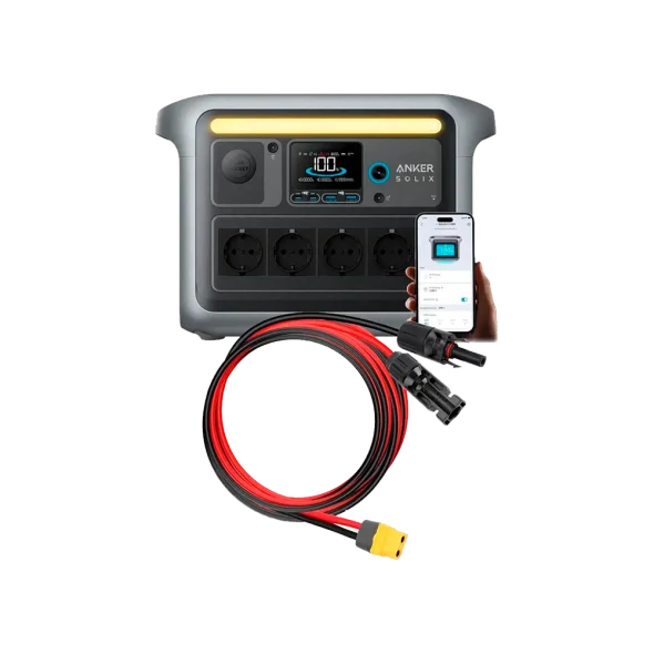 Зарядная станция Anker SOLIX C1000X + 2xVolt Polska POLI 110W | магазин Apple Grokholsky.com — Фото 1