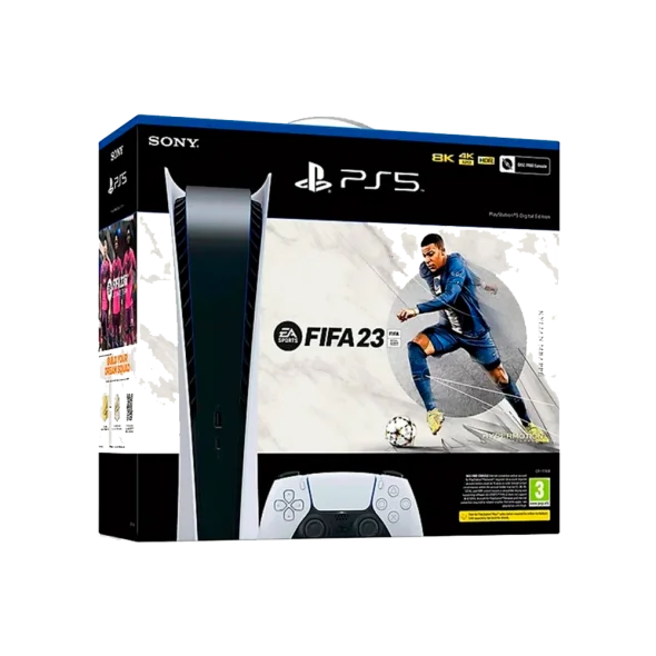 Стационарная игровая приставка Sony PlayStation 5 Digital Edition 825 GB EA SPORTS FIFA 23 Bundle | магазин Apple Grokholsky.com — Фото 1