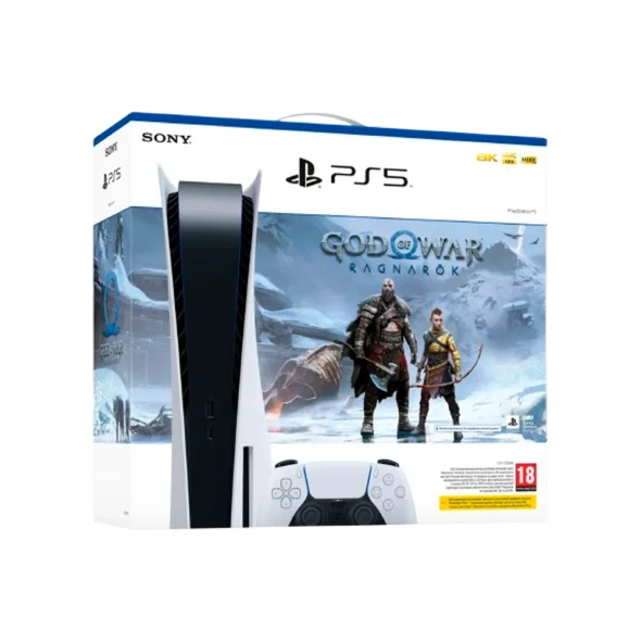 Стационарная игровая приставка Sony PlayStation 5 825GB God of War Ragnarok Bundle | магазин Apple Grokholsky.com — Фото 1