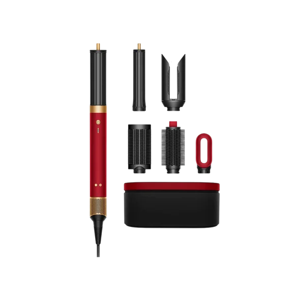 Стайлер Dyson Airwrap Co-anda2x Multi Hair Styler Straight+Wavy Red Velvet/Gold (176955-01) | магазин Apple Grokholsky.com — Фото 1