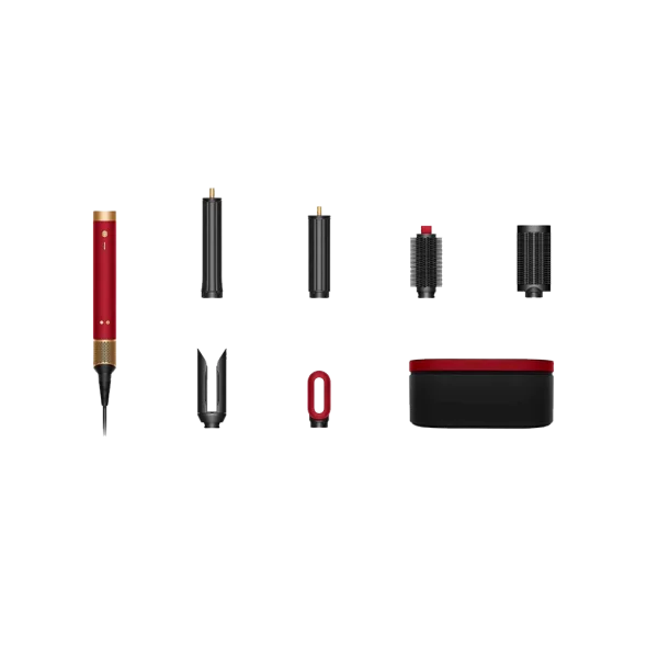 Стайлер Dyson Airwrap Co-anda2x Multi Hair Styler Straight+Wavy Red Velvet/Gold (176955-01) | магазин Apple Grokholsky.com — Фото 2