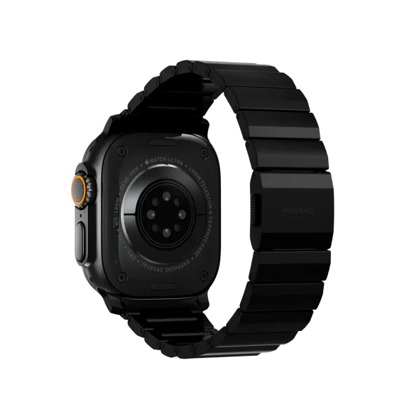 Ремінець Nomad Titanium Band Black Hardware Black 46mm/49mm (NM1A41BXT0) | магазин Apple Grokholsky.com — Фото 3