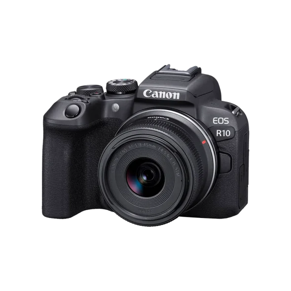 Беззеркальный фотоаппарат Canon EOS R10 kit (RF-S 18-45mm) IS STM (5331C047) | магазин Apple Grokholsky.com — Фото 1