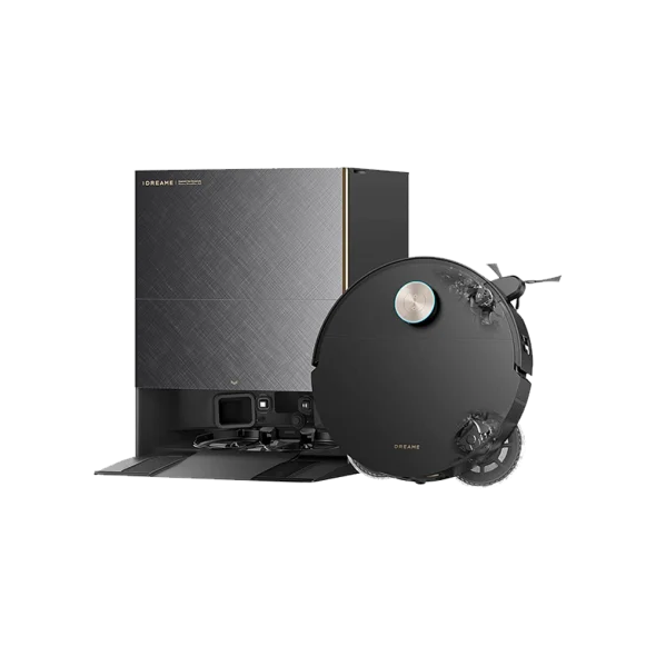 Робот-пылесос с влажной уборкой Dreame X60 Ultra Complete Black | магазин Apple Grokholsky.com — Фото 1