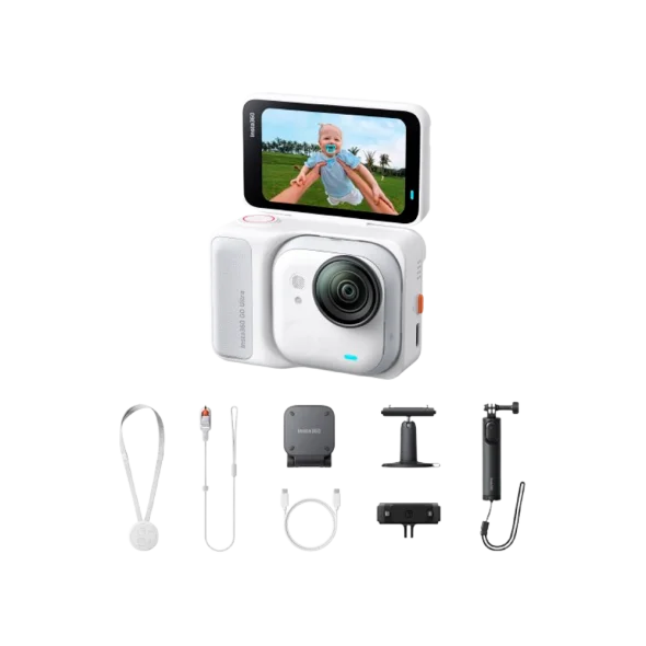 Екшн-камера Insta360 GO Ultra Creator Bundle Arctic White (CINSABEA_GOULTRA05) | магазин Apple Grokholsky.com — Фото 1