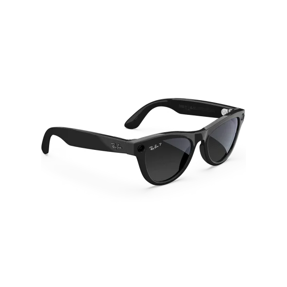 Смарт-окуляри Ray-Ban Meta Skyler Gen 2 Shiny Black/Polar Gradient Graphite (RW4014 601/T352) | магазин Apple Grokholsky.com — Фото 2