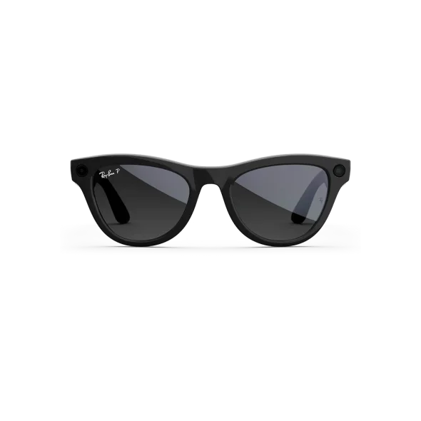 Смарт-окуляри Ray-Ban Meta Skyler Gen 2 Shiny Black/Polar Gradient Graphite (RW4014 601/T352) | магазин Apple Grokholsky.com — Фото 3