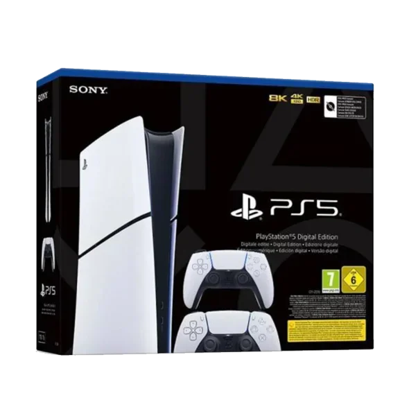 Стаціонарна ігрова приставка Sony PlayStation 5 Slim Digital Edition 825GB + DualSense Wireless Controller (1000042066) | магазин Apple Grokholsky.com — Фото 3