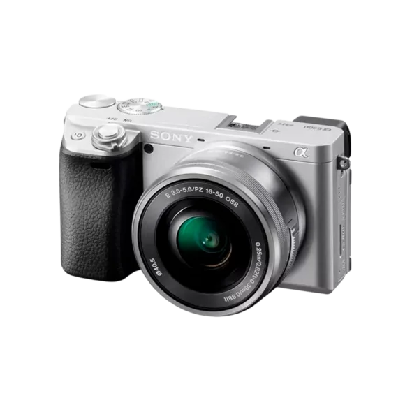 Бездзеркальний фотоапарат Sony Alpha A6400 kit (16-50mm) Silver (ILCE6400LS.CEC) | магазин Apple Grokholsky.com — Фото 1