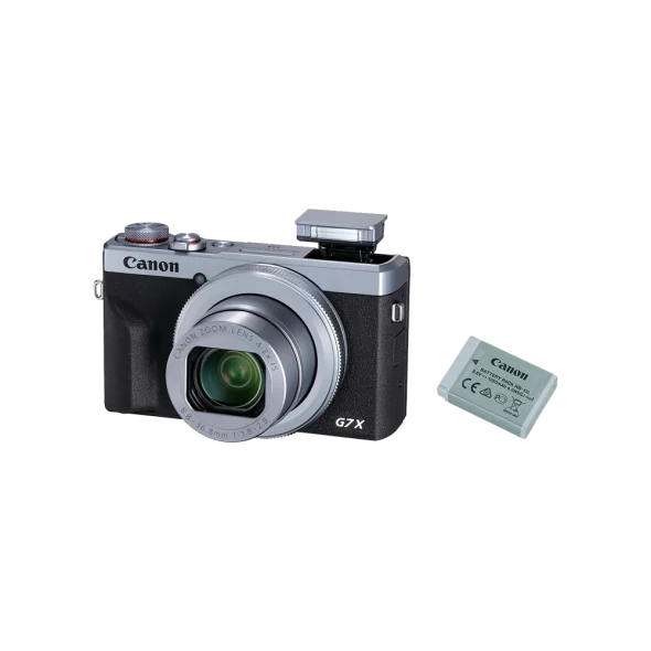 Компактный фотоаппарат Canon PowerShot G7 X Mark III Battery kit Silver (3638C016) | магазин Apple Grokholsky.com — Фото 1