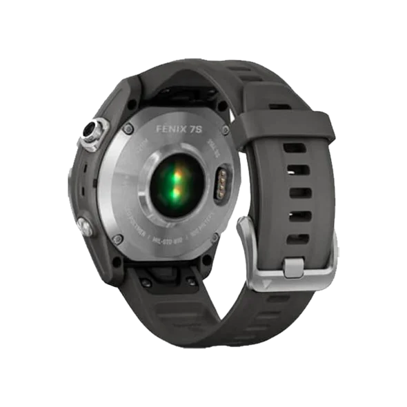 Смарт-часы Garmin Fenix 7S Silver with Graphite Band (010-02539-00/01) | магазин Apple Grokholsky.com — Фото 3