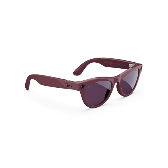 Смарт-очки Ray-Ban Meta Skyler Gen 2 St.Shiny Mystic Violet Frame/Clear to Amethyst Transit.Lens. (RW4014 6701CH 52-20) | магазин Apple Grokholsky.com — Фото 2