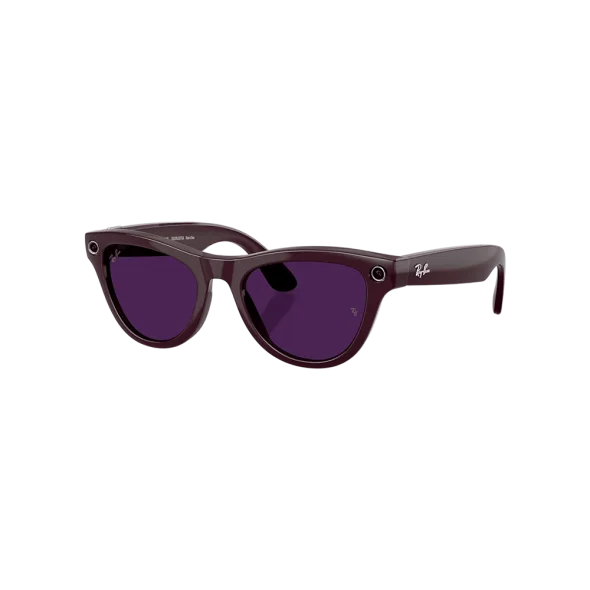 Смарт-очки Ray-Ban Meta Skyler Gen 2 St.Shiny Mystic Violet Frame/Clear to Amethyst Transit.Lens. (RW4014 6701CH 52-20) | магазин Apple Grokholsky.com — Фото 1