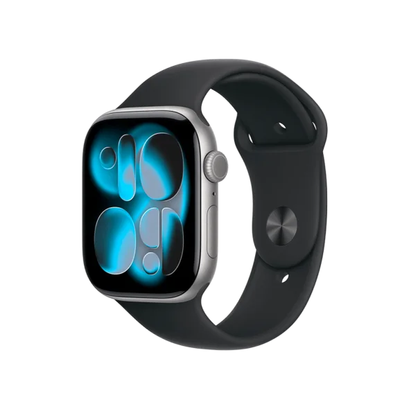 Смарт-часы Apple Watch Series 11 GPS 46mm Space Gray Aluminum Case w. Black Sport Band - XL (MEW94+MXM53) | магазин Apple Grokholsky.com — Фото 1