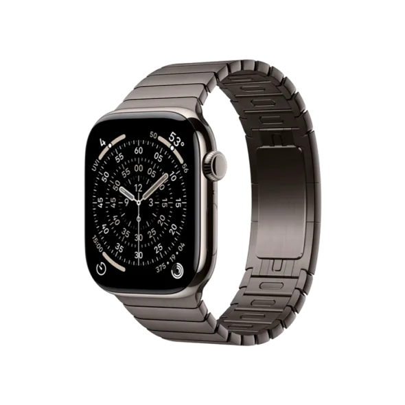 Смарт-годинник Apple Watch Series 11 GPS + Cellular 46mm Natural Tit. Case w. Slate Link Bracelet (MFAY4+MXMK3) | магазин Apple Grokholsky.com — Фото 1