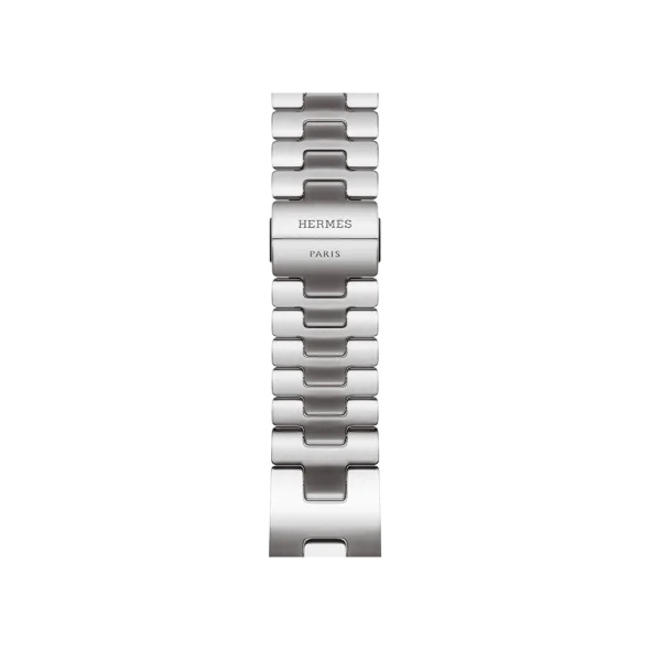 Смарт-годинник Apple Watch Series 11 GPS + Cellular 46mm Silver Tit. Case w. Hermes Satine Grand H Fin (L) (MFC64+MXJY3) | магазин Apple Grokholsky.com — Фото 2