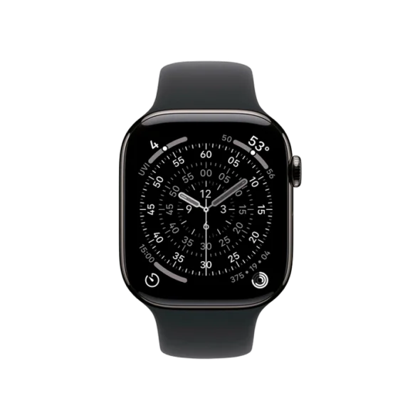 Смарт-часы Apple Watch Series 11 GPS + Cellular 46mm Slate Tit. Case w. Black Sport Band - XL (MFC14+MXM53) | магазин Apple Grokholsky.com — Фото 3