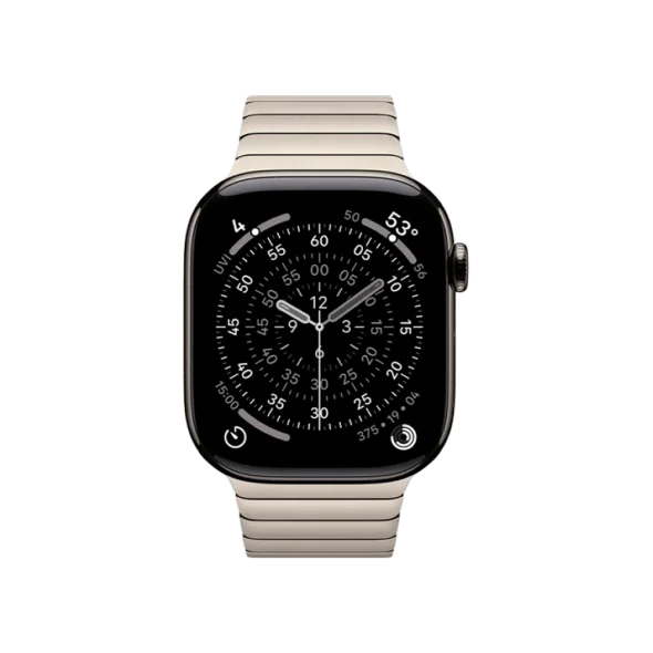 Смарт-годинник Apple Watch Series 11 GPS + Cellular 46mm Slate Tit. Case w. Natural Link Bracelet (MFC14+MXMF3) | магазин Apple Grokholsky.com — Фото 3