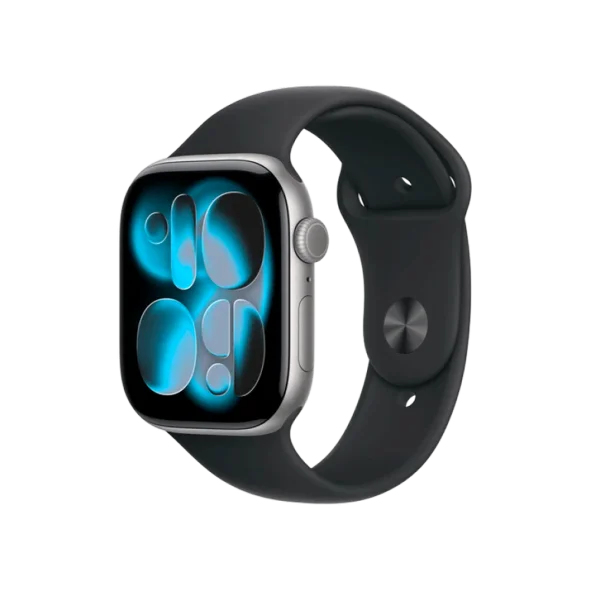 Смарт-годинник Apple Watch Series 11 GPS 46mm Space Gray Aluminum Case w. Black Sport Band - XL (MFAE4+MXM53) | магазин Apple Grokholsky.com — Фото 1