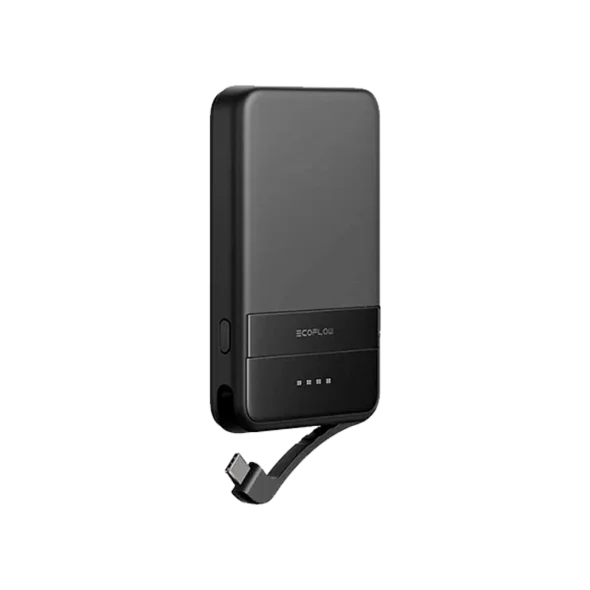 Внешний аккумулятор (павербанк) EcoFlow RAPID Magnetic 5000mAh 30W Black (EF-RAPID5000-B-EU) | магазин Apple Grokholsky.com — Фото 1