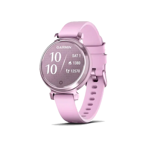 Смарт-годинник Garmin Lily 2 Metallic Lilac with Lilac Silicone Band (010-02839-01/21) | магазин Apple Grokholsky.com — Фото 1