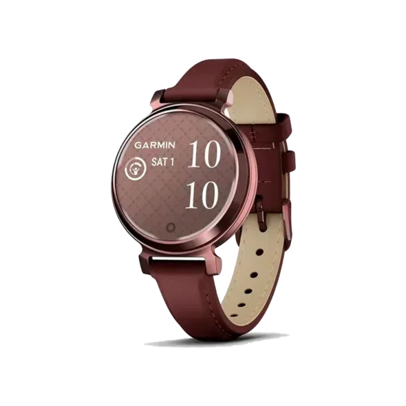 Смарт-годинник Garmin Lily 2 Classic Dark Bronze with Mulberry Leather Band (010-02839-03/61) | магазин Apple Grokholsky.com — Фото 1