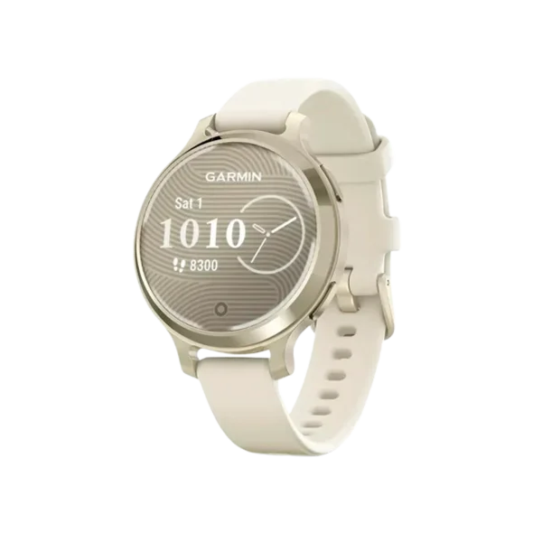 Смарт-часы Garmin Lily 2 Active Silver with Purple Jasmine Silicone Band (010-02891-01) | магазин Apple Grokholsky.com — Фото 1