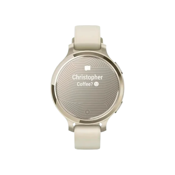 Смарт-часы Garmin Lily 2 Active Lunar Gold with Bone Silicone Band (010-02891-00/50) | магазин Apple Grokholsky.com — Фото 2