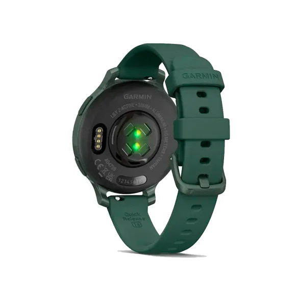 Смарт-годинник Garmin Lily 2 Active Jasper Green with Jasper Green Silicone Band (010-02891-02/52) | магазин Apple Grokholsky.com — Фото 3