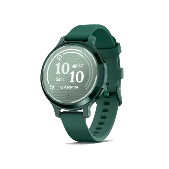 Смарт-годинник Garmin Lily 2 Active Jasper Green with Jasper Green Silicone Band (010-02891-02/52) | магазин Apple Grokholsky.com — Фото 1
