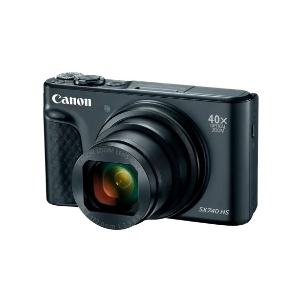 Компактный фотоаппарат Canon PowerShot SX740 HS Black Travel Kit (2955C040) | магазин Apple Grokholsky.com — Фото 1
