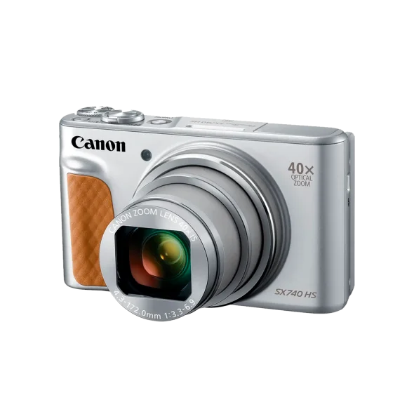 Компактный фотоаппарат Canon PowerShot SX740 HS Silver Travel Kit (2956C032) | магазин Apple Grokholsky.com — Фото 1
