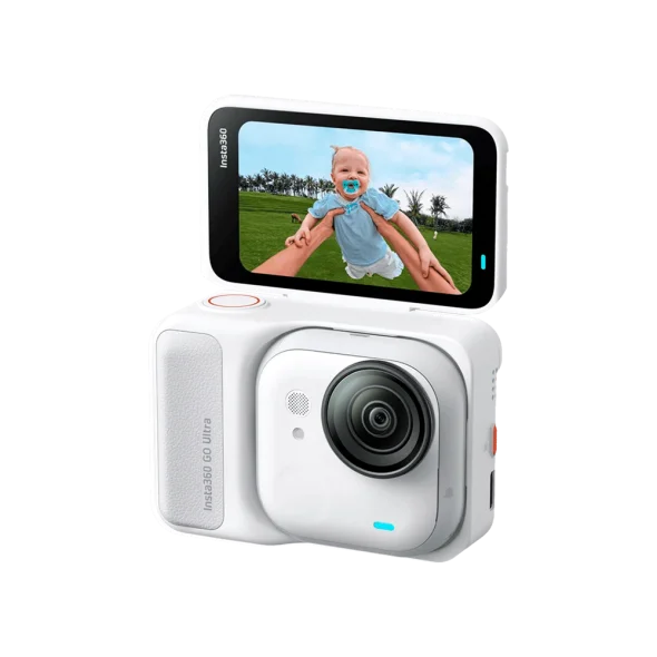 Екшн-камера Insta360 GO Ultra Standard Bundle White (CINSABEA_GOULTRA01) | магазин Apple Grokholsky.com — Фото 1