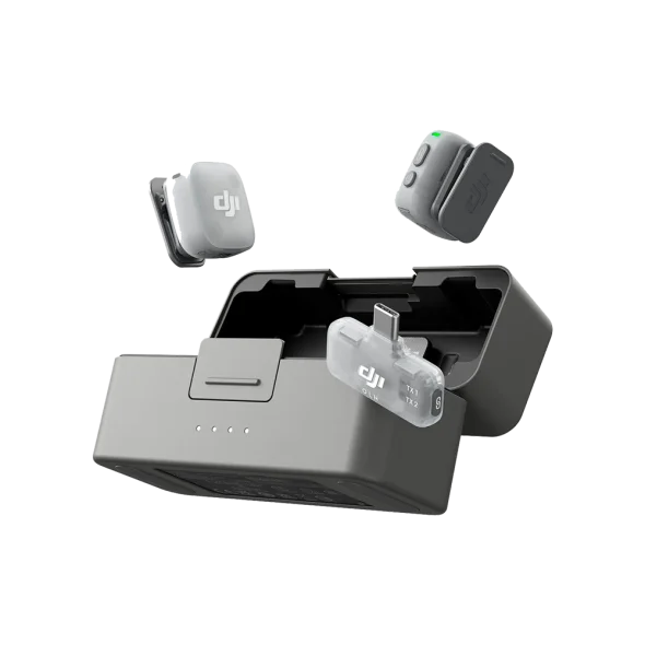 Микрофонная радиосистема DJI Mic Mini 2 2TX + 1 Mobile RX + Charging Case (CP.RN.00000532.01) | магазин Apple Grokholsky.com — Фото 1