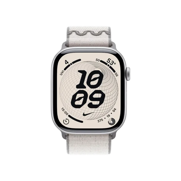 Смарт-годинник Apple Watch Series 11 GPS 46mm Silver Alu. Case w. Veiled Gray Nike Sport Loop (MEWC4 + MGD44) | магазин Apple Grokholsky.com — Фото 2