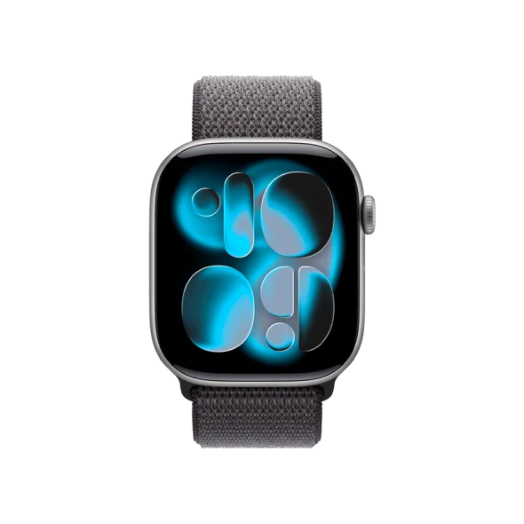 Смарт-годинник Apple Watch Series 11 GPS 46mm Space Grey Alu. Case w. Dark Gray Sport Loop XL (MEW94+MFFN4) | магазин Apple Grokholsky.com — Фото 2
