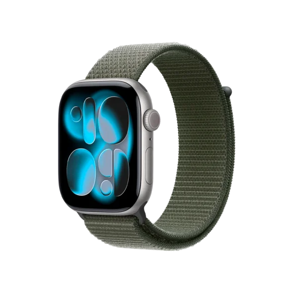 Смарт-годинник Apple Watch Series 11 GPS 46mm Space Grey Alu. Case w. Forest Sport Loop (MEW94 + MFFJ4) | магазин Apple Grokholsky.com — Фото 1
