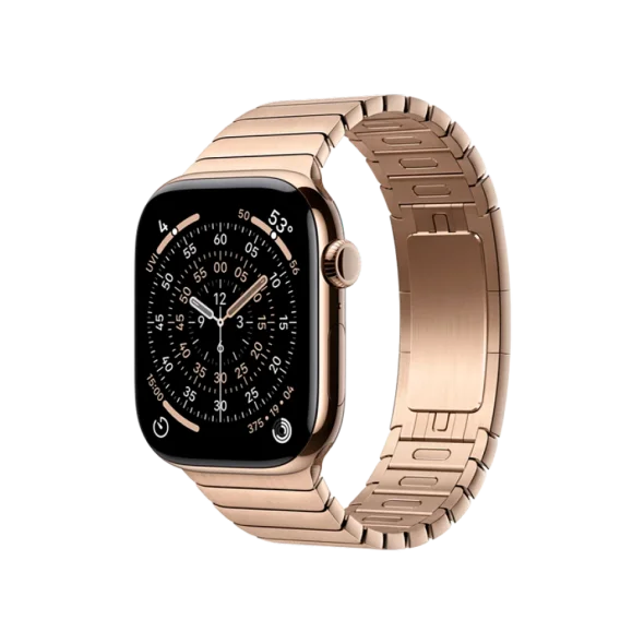 Смарт-годинник Apple Watch Series 11 GPS + Cellular 46mm Gold Tit. Case w. Gold Link Bracelet (MFC34+MXMH3) | магазин Apple Grokholsky.com — Фото 1